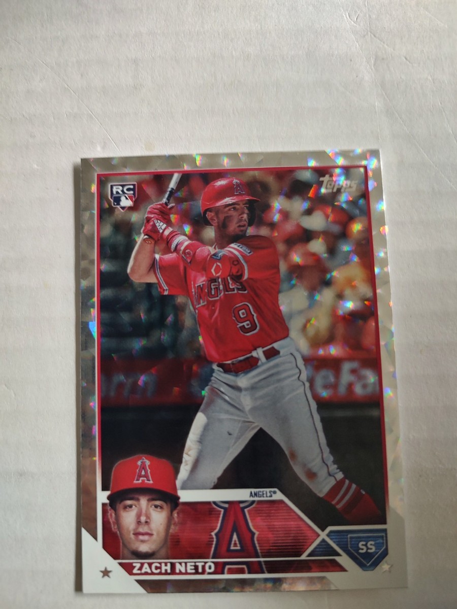 topps update 2023 Zach Neto 直筆サイン　/99 Zach Neto 2023 Topps Chrome Update Sapphire Edition #USA-ZN