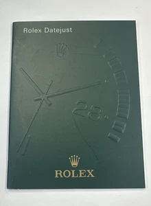Genuine Rolex Datejust Green Booklet Brochure 552.04 Sp  - 2.2004 In Spanish - Picture 1 of 8