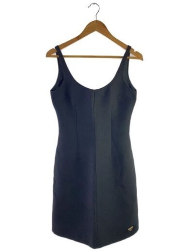 Mini abito Prada Tricotina 40 Lana BLK Plain P3O05