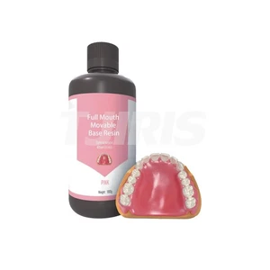 Bases dentaires amovibles pour prothèses dentaires imprimante 3D résine d'impression rose 1 kg - Photo 1/5