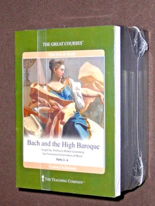 Teaching Co Great Courses DVDs           BACH and the HIGH BAROQUE   new + BONUS - Picture 1 of 2