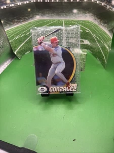Topps Tek Juan Gonzalez 1998 #60 patrón 75 - Imagen 1 de 6