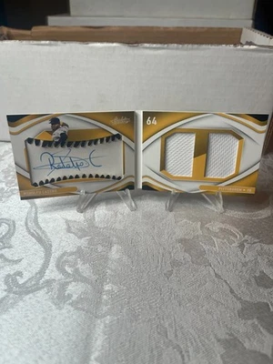 2022 Panini Absolute - Rookie Baseball Material Booklet Signatures Rodolfo... - Image 1 of 2