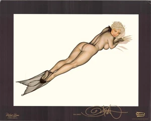 Olivia De Berardinis "Silk Siren" Signed 16x20 Fine Art Print - Picture 1 of 2