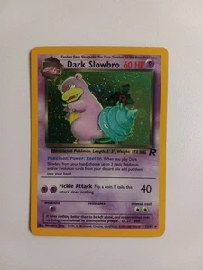 Pokemon TCG Dark Slowbro 12/82 Team Rocket Set Rare Holo - Picture 1 of 4