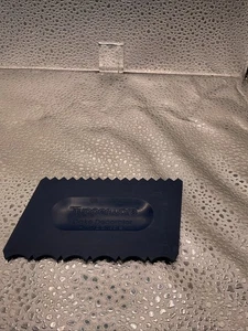 Tupperware Tortendeko Gadget Wellenschliff Streuer Spatel blau Vintage - Bild 1 von 2