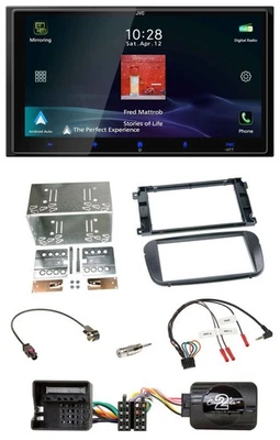 JVC USB Bluetooth 2DIN DAB Lenkrad Autoradio für Ford S-Max Mondeo 07-14 Profi s - Bild 1 von 4