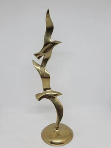 Vintage Penco Brass Birds In Flight Sculpture - Picture 1 of 5