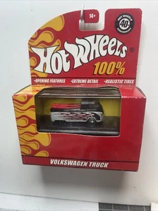 Hot Wheels 100% 40th Anniversary Volkswagen Truck w/surf boards & Flames - Picture 1 of 5