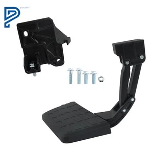 Black Rear Bumper Pedal Bed Step Assembly PT392-34231 For Toyota Tundra 2022-23 - Picture 1 of 19