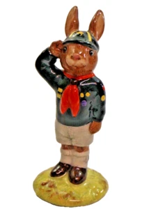 Royal Doulton Be Prepared Bunnykins Figurine DB 56 Hand-Painted 1986 - Picture 1 of 7