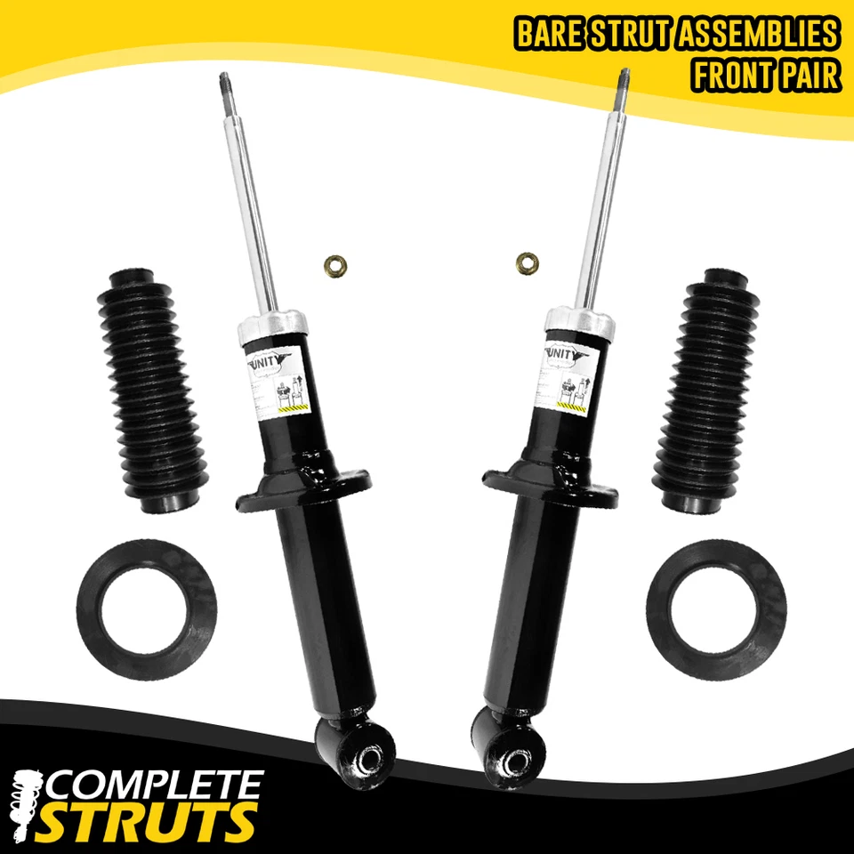 1995-1997 Audi A6 Front Bare Strut Assemblies Left & Right Pair Foto 1 de 1