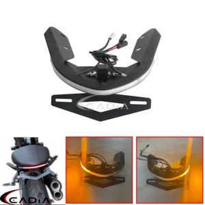 For Ducati Monster 821 1200 S Fender Eliminator Kit w/ LED Turn Signals Light - Picture 1 of 13