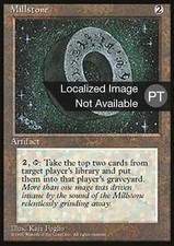 Magic the Gathering MTG Millstone (336) Fourth Edition - FBB Japanese  LP