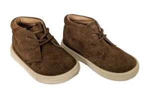 Toddler Size: 6 Polo Ralph Lauren Derek Brown Suede Chukka Boots - Picture 1 of 17