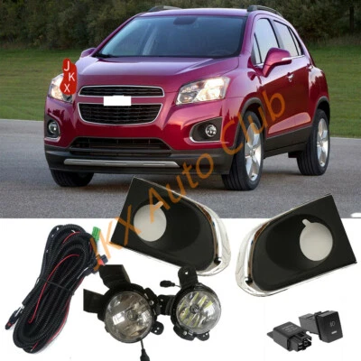For Chevy Chevrolet Trax 2013-2016 Bumper Bezel LED Fog Light Driving k Wiring - Image 1 of 4