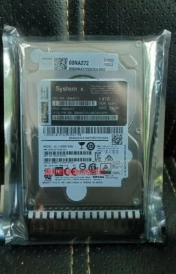 IBM/Lenovo 00NA271 00NA272 00NA275 1.8TB 10K 12G 2.5" G3HS SAS HARD DRIVE - Image 1 of 4