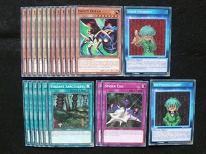 Yu-Gi-Oh 20 Karten Insektenkönigin / Rüsselkäfer Underwood Speed Duel Deck *spielbereit* - Bild 1 von 1