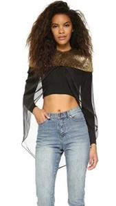 SASS & BIDE "Beautifully Said" Embellished Cape - Size 14 - $750 - Picture 1 of 14