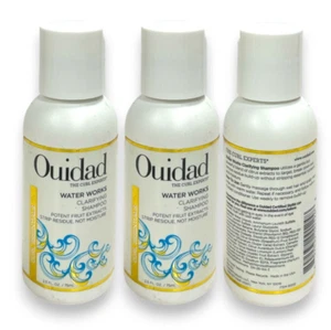 Ouidad Water Works Clarifying Shampoo (2.5fl.oz/75ml) Lot Of 3 As Seen In Pics - Picture 1 of 1