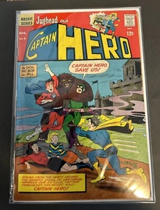 Jughead As Captain Hero Comic Book, April, #4 - Picture 1 of 3