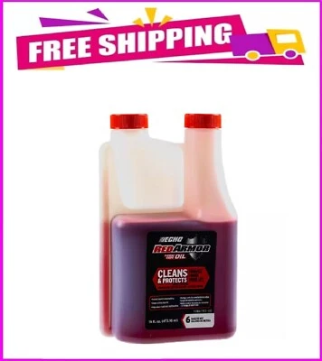 ECHO Red Armor 16 oz. Aceite de motor de ciclo de 2 tiempos Foto 1 de 4