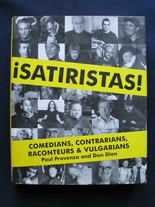 SATIRISTAS - SIGNED by PAUL PROVENZA & DAN DION - Profiles of Modern Comedians - Bild 1 von 9