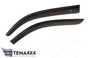 Tape-on Windows Visors Deflector Sun Rain Guard for Isuzu VehiCROSS 1997-2001 - Picture 1 of 7