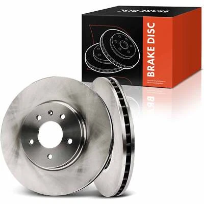 2 piezas nuevos rotores de freno de disco delanteros izquierdo y derecho para Cadillac STS 2009-2011 Foto 1 de 4