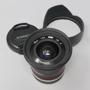 Rokinon High Speed Wide Angle 12mm F/2.0 For Sony E-Mount - SALE! - Picture 1 of 8