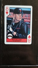 1990 U.S. Playing Cards All-Stars #8H Matt Williams
