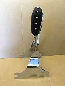USED Studded Detachable Sissy Bar & Backrest for 94-03 Harley Davidson Sportster - Imagen 1 de 2