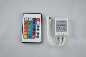 Controlador IR LED RGB Control remoto de 24 botones, distribuidor alemán con factura - Imagen 1 de 1