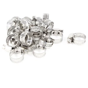 20Pcs 10mm-16mm regulables tornillo sin fin para abrazaderas de tubo flexible - Imagen 1 de 1