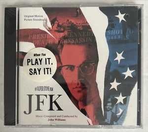 John Williams - JFK (Original Soundtrack) CD 1992 Sealed Promo - Picture 1 of 2