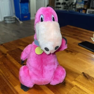 Nanco Dino Dinosaur Plush Fintstones 7 Inch 1990 Hanna Barbera Stuffed Animal - Picture 1 of 5