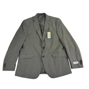 Kenneth Cole Mens Slim Fit Ready Flex Suit Separate Jacket Gray 43R - Picture 1 of 5