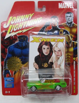 Johnny Lightning Marvel X-Men #5 Jean Grey 1965 Ford Mustang Convertible - Image 1 of 3
