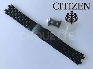 Citizen Navihawk A-T JY8035-55E, JY8035-04E Cinturino in acciaio inox nero con PINNI - Foto 1 di 14