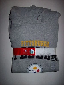 Pittsburgh Steelers Combo Sweatshirt/T-Shirt NFL Football Hooded Crew Logo NWT - Picture 1 of 5