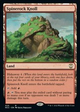 SPINEROCK KNOLL mtg NM-M New Capenna Commander Rare 1 Card