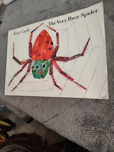 Eric Carle, the Very Busy Spider, 1984, 1st State, Possibly 1st Print, Vintage - Picture 1 of 4