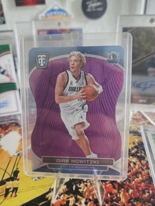 Dirk Nowitzki Die Cut Purple /49 Dallas Mavericks 2024-25 Panini Certfified - Bild 1 von 2