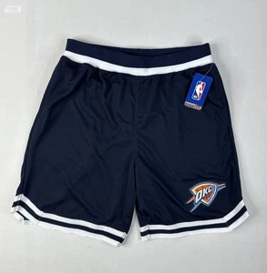 NBA Oklahoma City Thunder Basketball Shorts Navy Herren Small Mesh Shorts OKC - Bild 1 von 8