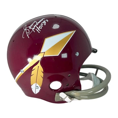 Inscripción firmada por Sonny Jurgensen HOF Washington Redskins TK Throwback 65-69 Fu Foto 1 de 3