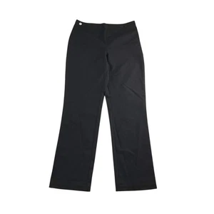 George girls school trousers 12-13 years black plain straight leg with bow tie d - Picture 1 of 10