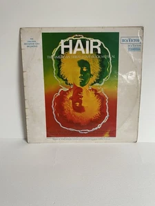 Hair The Tribal Rock Musical 1970 12 Vinyl LP by RCA Victor Records - Picture 1 of 4