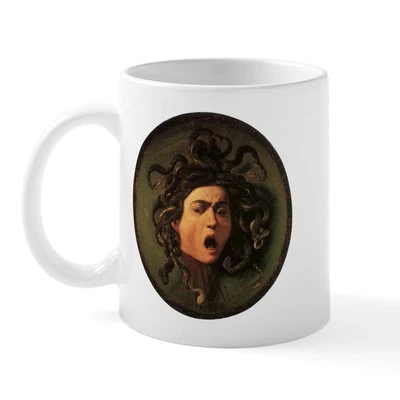 CafePress Caravaggio's Medusa Mug 11 oz Ceramic Mug (193738857)