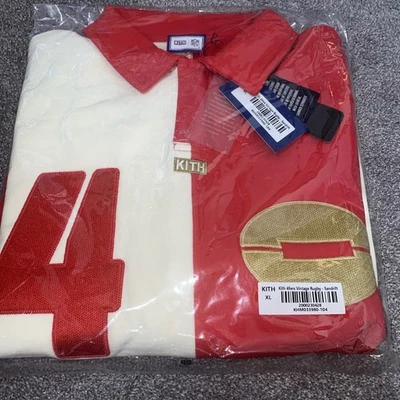 Kith para la NFL San Francisco 49ers Rugby Vintage KHM033980-104 Talla XL Foto 1 de 4