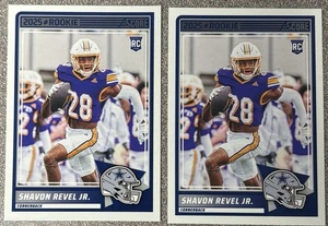 Panini Score Shavon Revel Jr RC 2025 novato #91 Dallas Cowboys X2 - Imagen 1 de 2